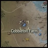 Location of Cobbleton Farm on the Map