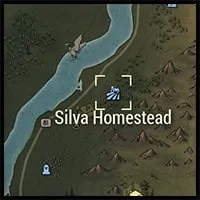 Location of Silva Homestead on the Map