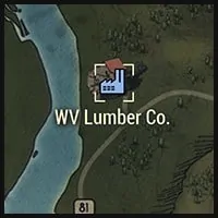 West Virginia Lumber Co - Map Location