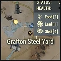 Grafton Steel Yard - Map Location