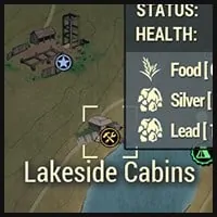 Lakeside Cabins - Map Location