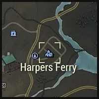 Harpers Ferry - Map Location