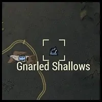 Gnarled Shallows - Map Location