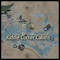 Kiddie Corner Cabins - Map Location