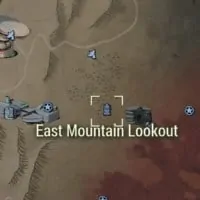 East Mountain Lookout Location on the Map
