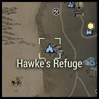 Hawkes Refuge - Map Location