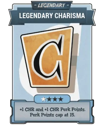 Legendary Charisma - Legendary Perk Card