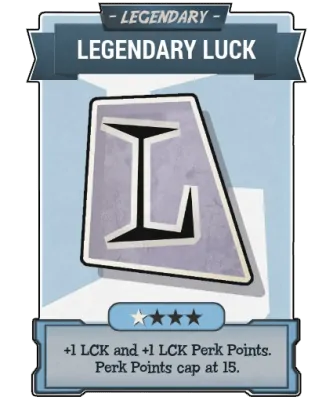 Legendary Luck - Legendary Perk Card