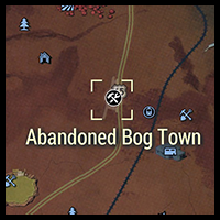 Abandoned Bog Town Map Location - Fallout 76 Screws