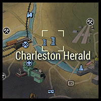Charleston Herald Map Location - Fallout 76 Screws