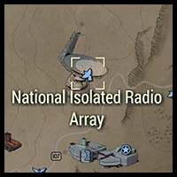 National Isolated Radio Array Map Location - Fallout 76 Screws