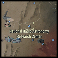 National Radio Astronomy Research Center Map Location - Fallout 76 Screws